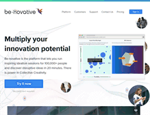 Tablet Screenshot of be-novative.com